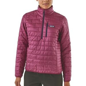 Patagonia Nano Puff Pullover in Eggplant